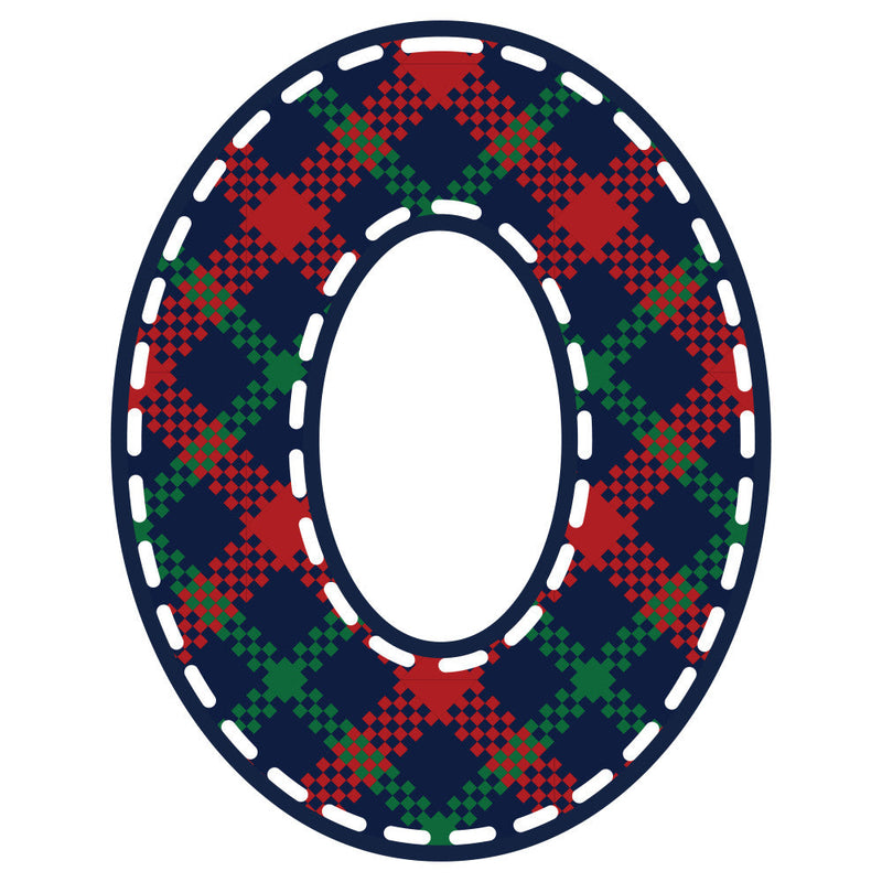 Christmas Alphabet Fabric Panel 3