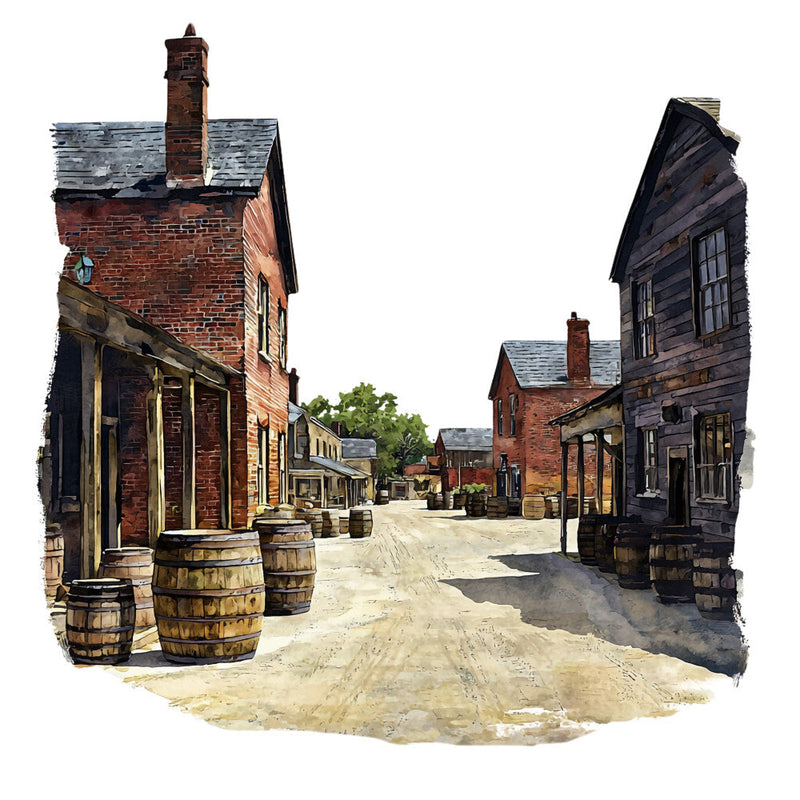 Bourbon Trail Fabric Panel 28