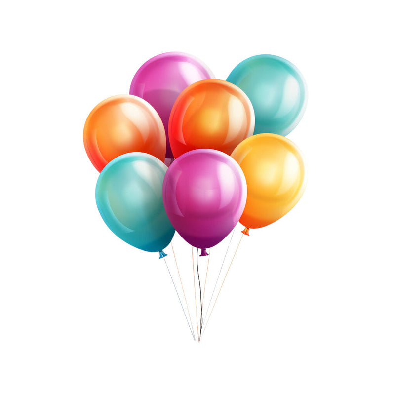 Party Balloons Fabric Panel 39