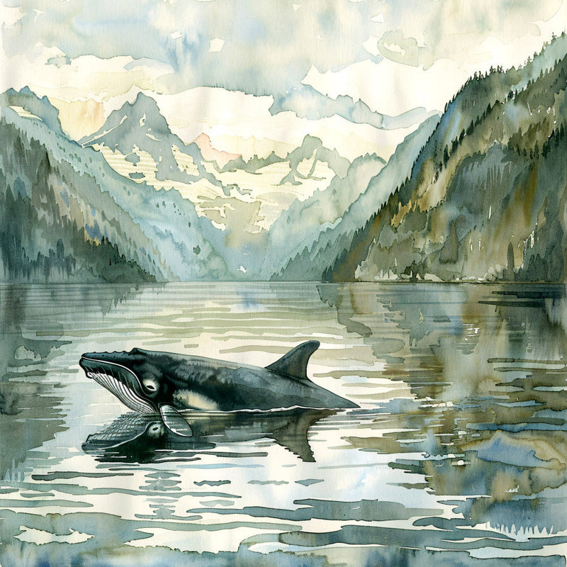 Washington Travel Art Fabric Panel 8