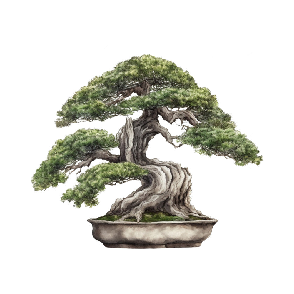 Bonsai Tree Fabric Panel 20