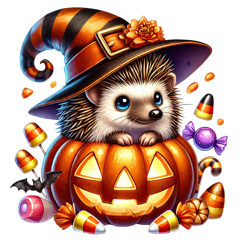 Halloween Wonder Animals Fabric Panel 104