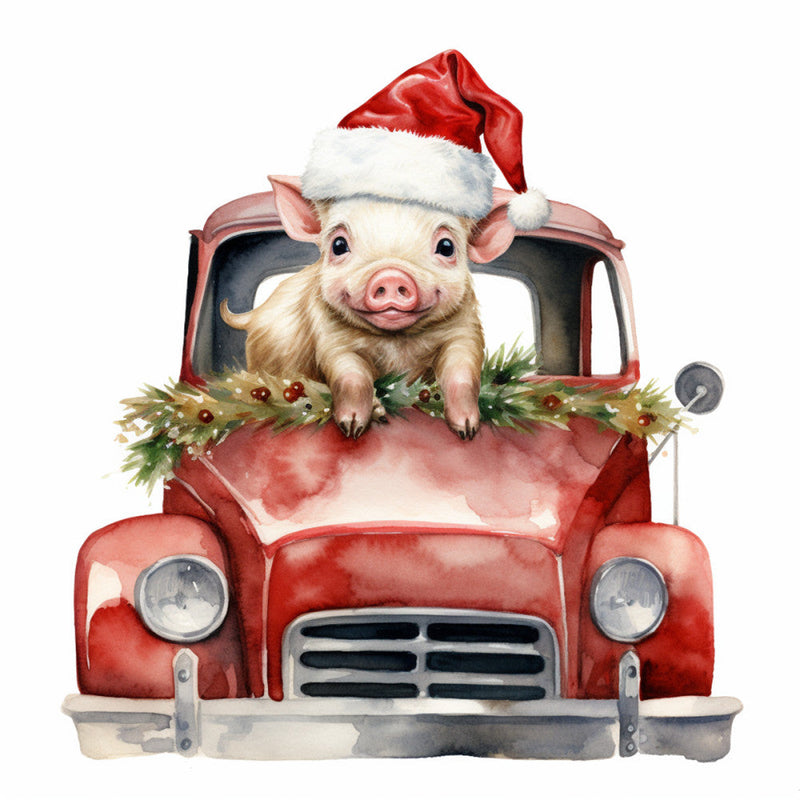 A Country Christmas Fabric Panel 50