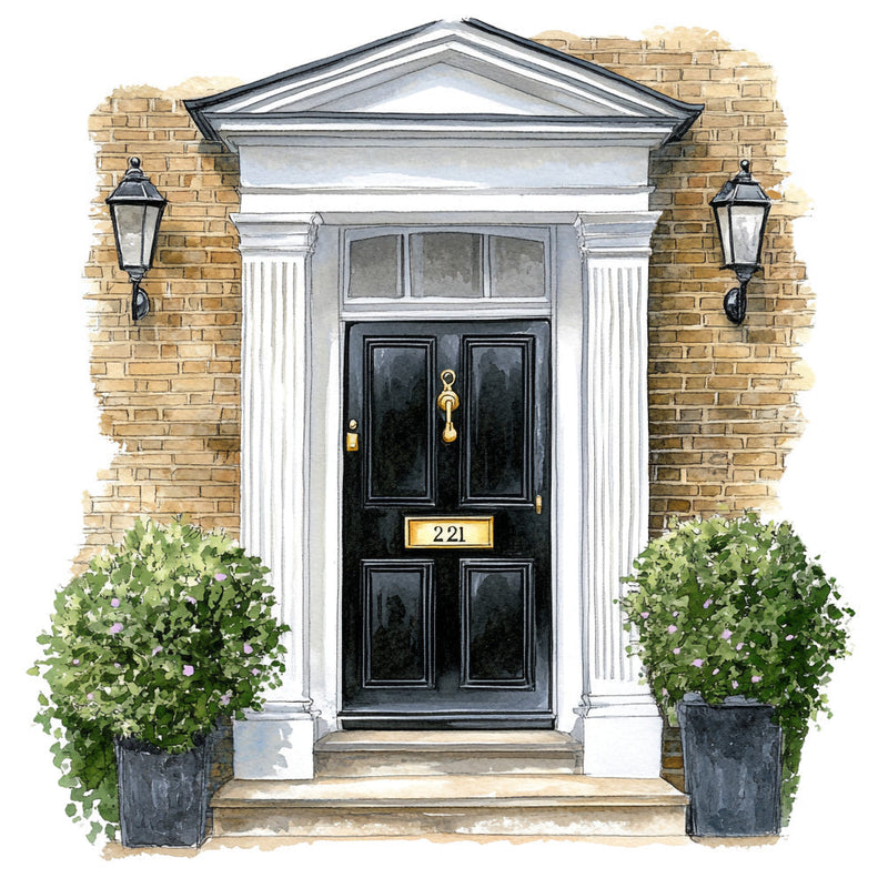 Sherlock Holmes Fabric Panel 18