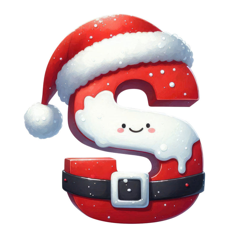 Santa Claus Alphabet Fabric Panel 11