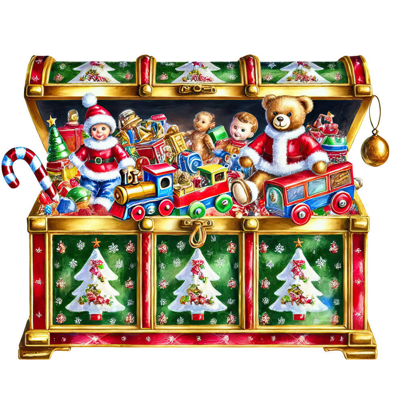 Christmas Toys Fabric Panel 18