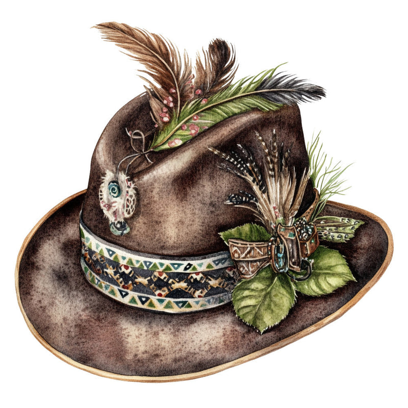 Watercolor Oktoberfest Fabric Panel 1