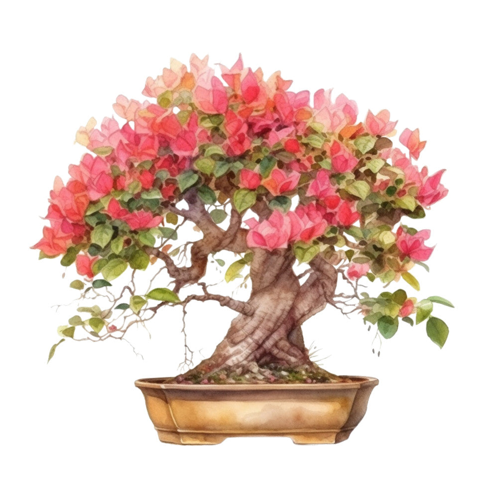 Bonsai Tree Fabric Panel 19