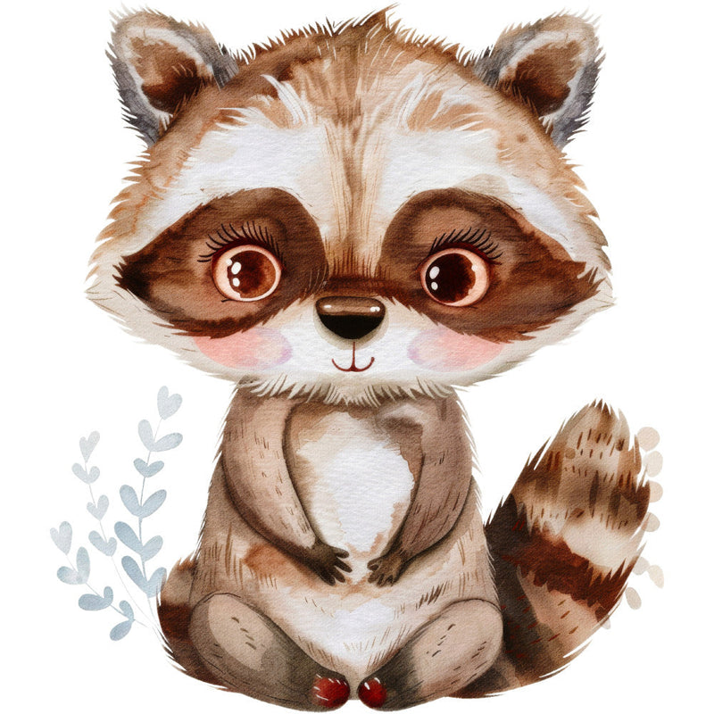 Woodland Animals World Fabric Panel 44