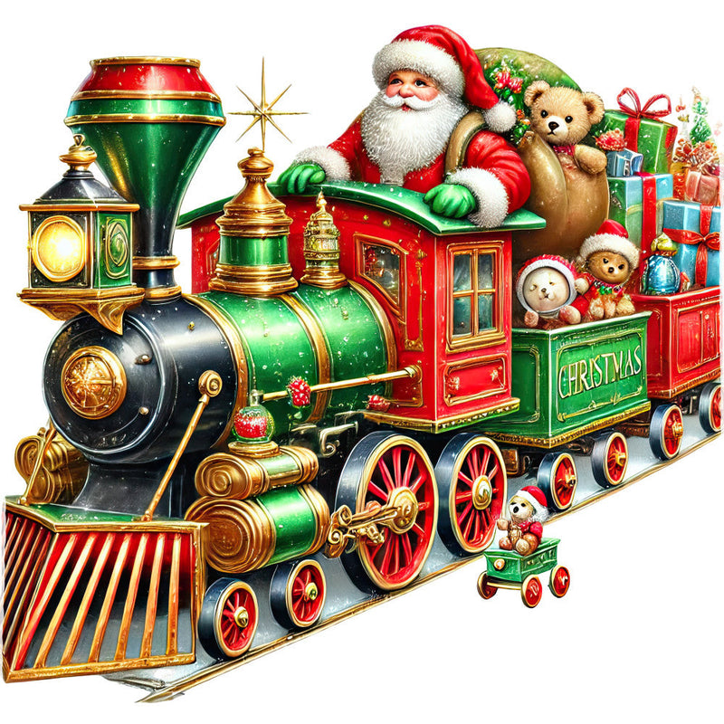 Christmas Toys Fabric Panel 17