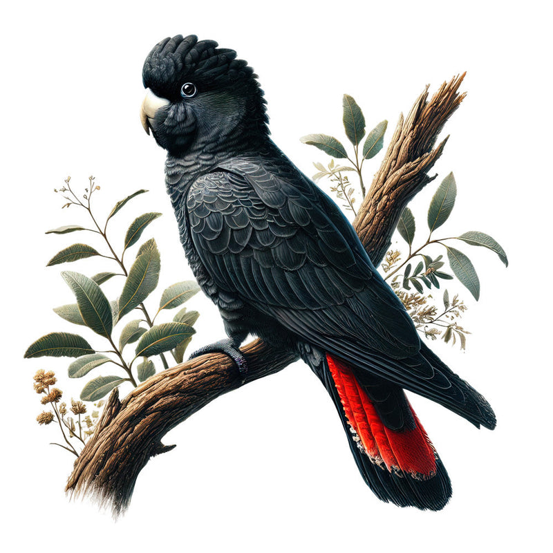 Australian Birds Fabric Panel 8