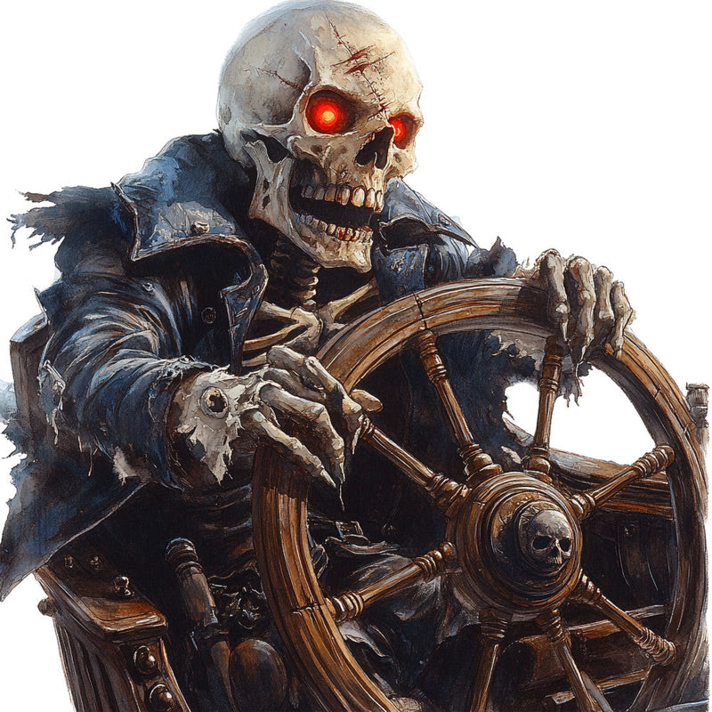 Haunted Ocean Fabric Panel 37