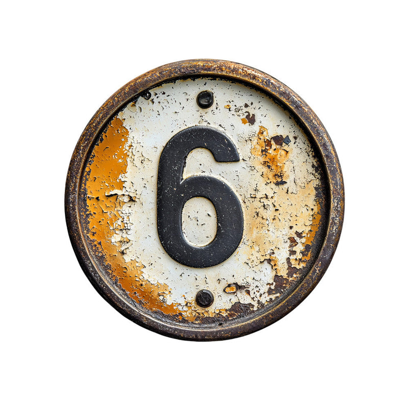 Antique Metal Alphabet Fabric Panel 33