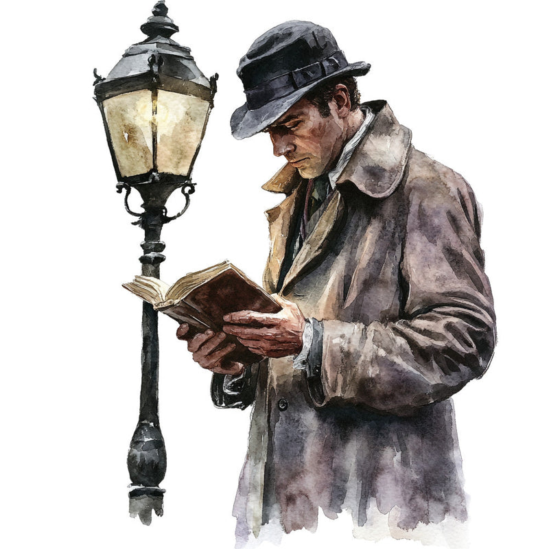 Sherlock Holmes Fabric Panel 7