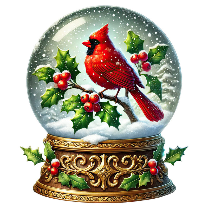 Christmas Snow Globes Fabric Panel 74