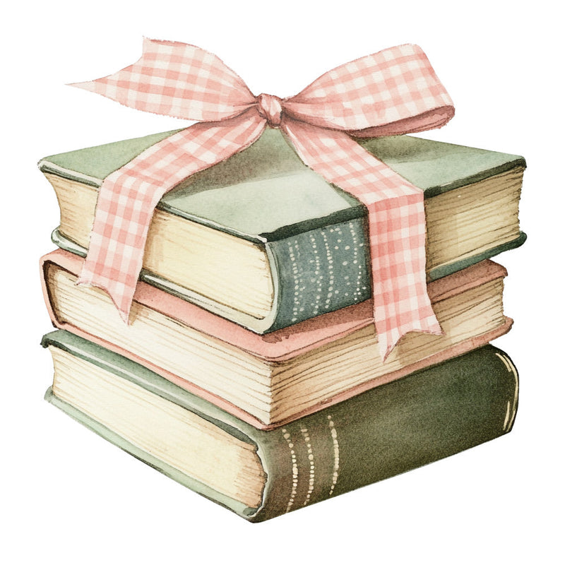 Shabby Chic Books Fabric Panel 5