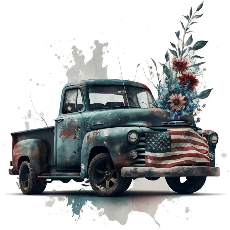 American Trucks Fabric Panel 4