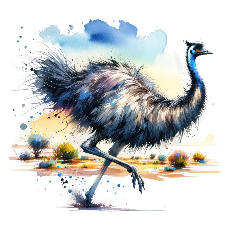 Australian Flora Fauna Fabric Panel 23