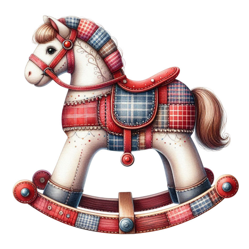 Christmas Patchwork Fabric Panel 1