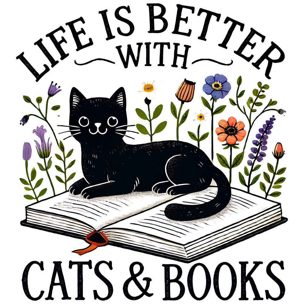 Funny Cat Lover Fabric Panel 16