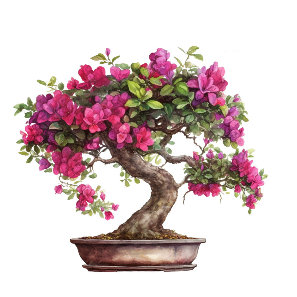 Bonsai Tree Fabric Panel 18