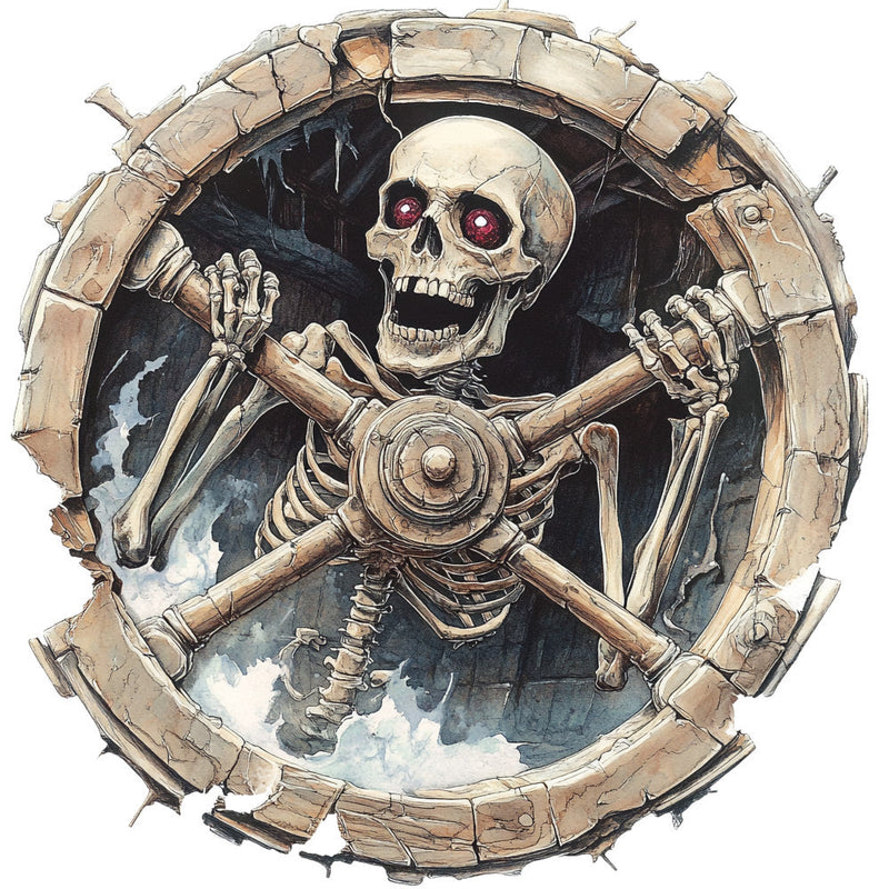 Haunted Ocean Fabric Panel 35