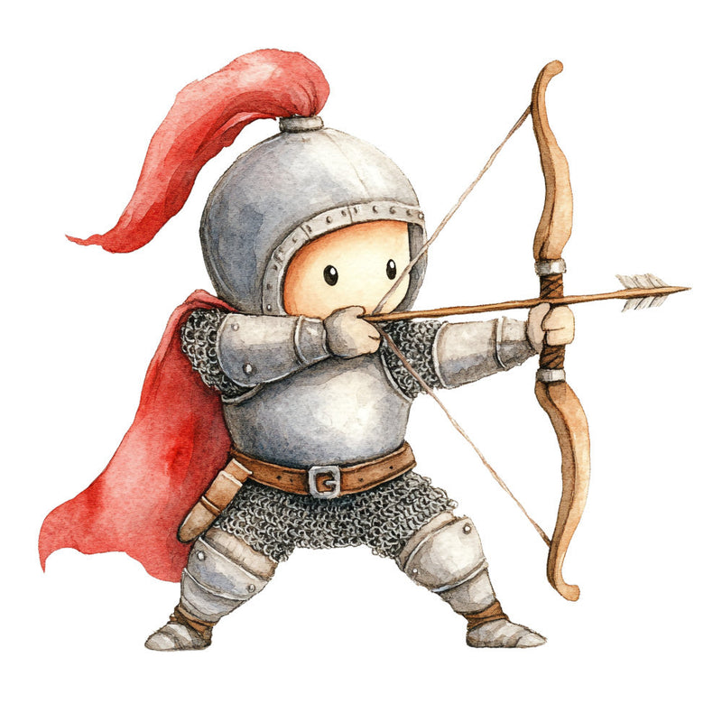Cute Knight Fabric Panel 14