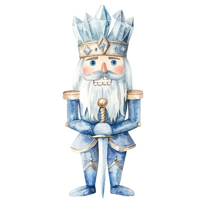 Classic Christmas Nutcrackers Fabric Panel 26