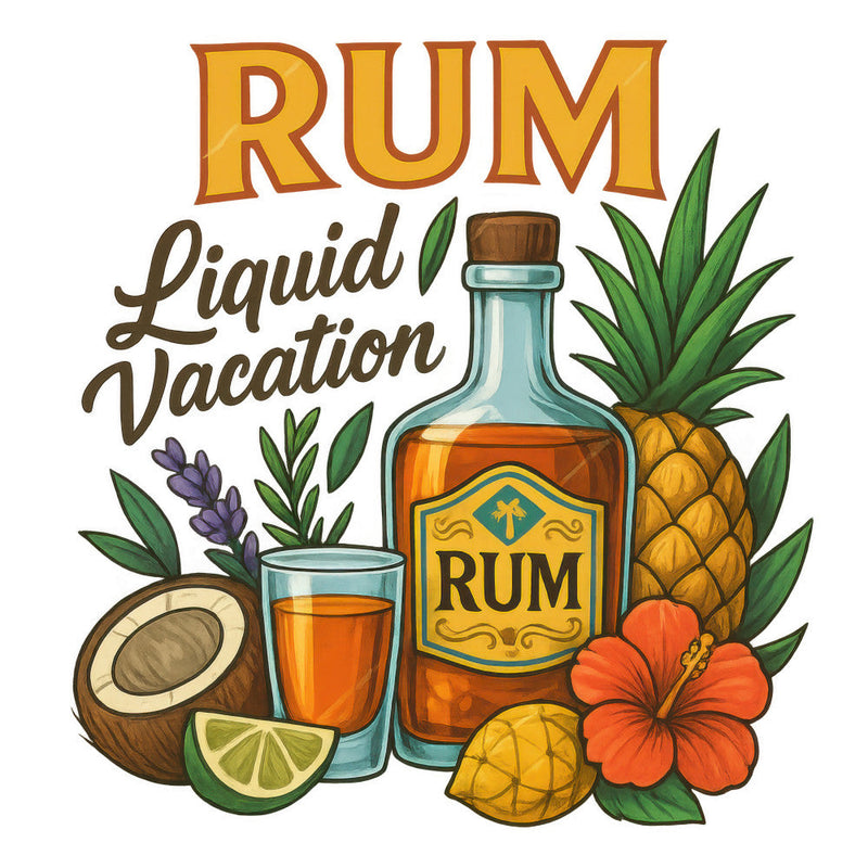 Mixed Drinks Fabric Panel 5