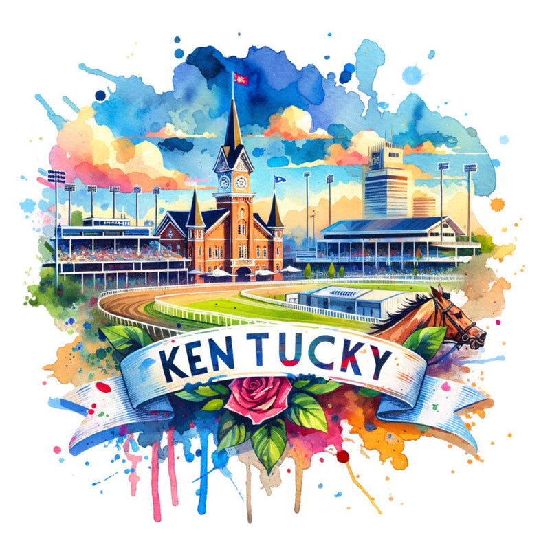 US States Retro Travel Fabric Panel 52