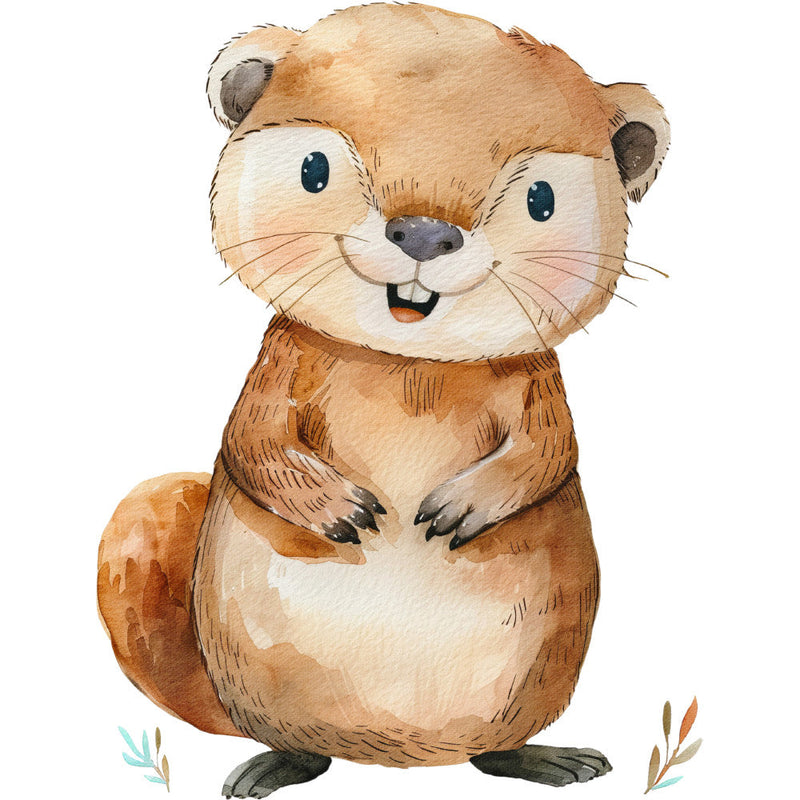 Woodland Animals World Fabric Panel 73