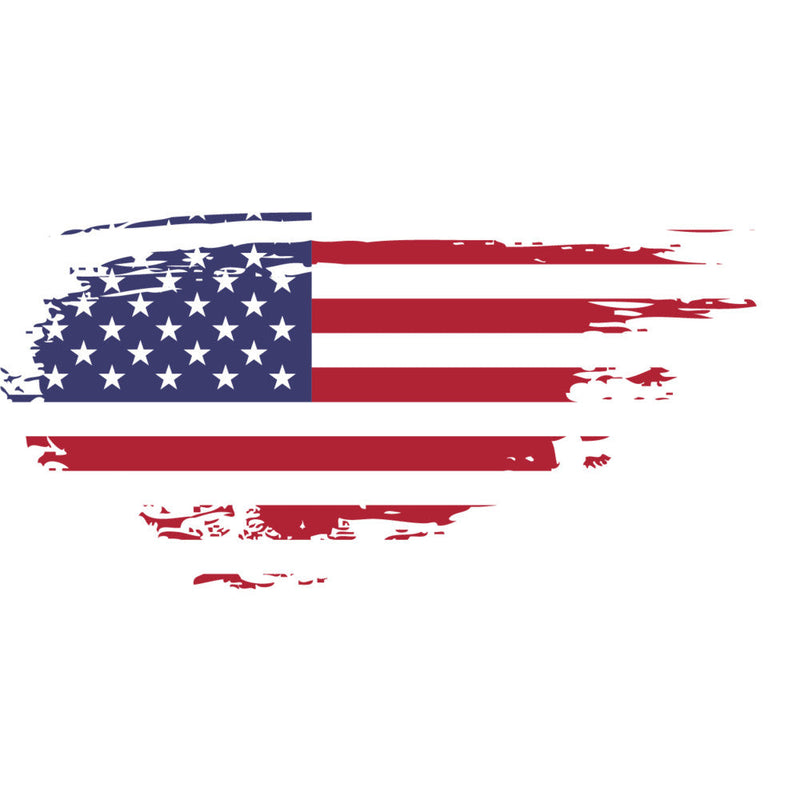 American Flag Icons Fabric Panel 46