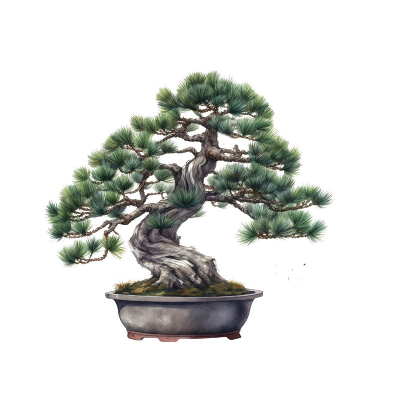 Bonsai Tree Fabric Panel 11