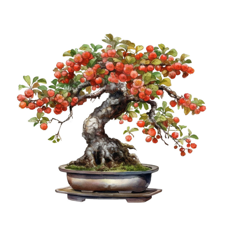 Bonsai Tree Fabric Panel 3