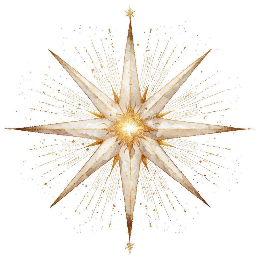 Gold Nativity Fabric Panel 3