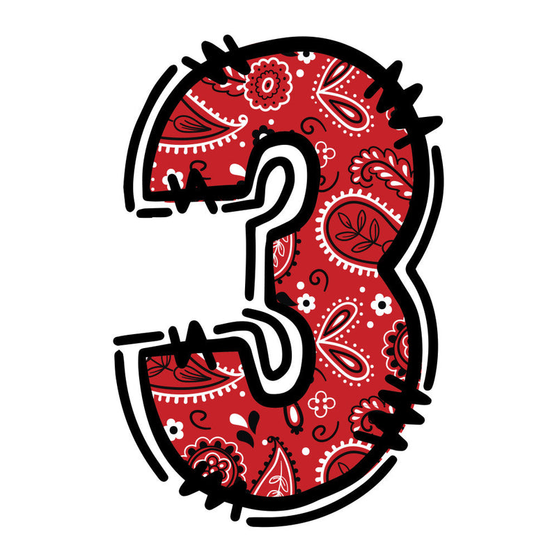 Cowboy Alphabet Fabric Panel 31