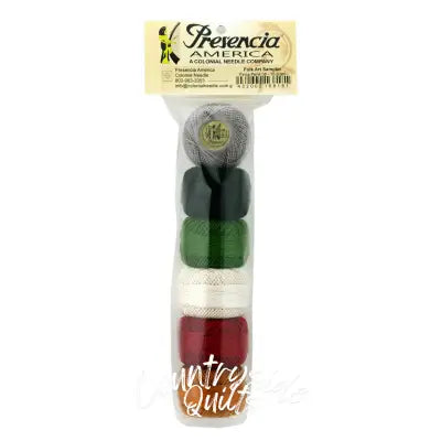 Pearl Cotton Size 8 Thread Sampler Pack Folk Art