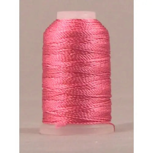 Pearl Crown Rayon #203 - Shocking Pink Mini Cone Thread