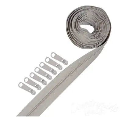 Pearl Zipper with Reversible Coil 4.5