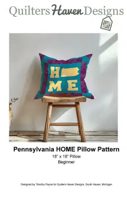 Pennsylvania HOME Pillow Pattern