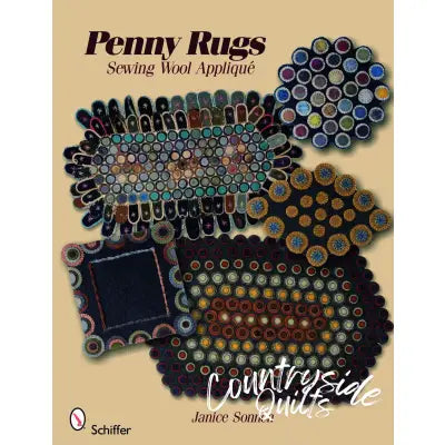 Penny Rugs Sewing Wool Applique