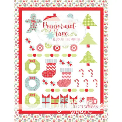 Peppermint Lane Block Of The Month Book