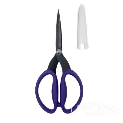 Perfect Scissors Purple 7-3/4in Large Micro-Serrated Non-Slip Blade