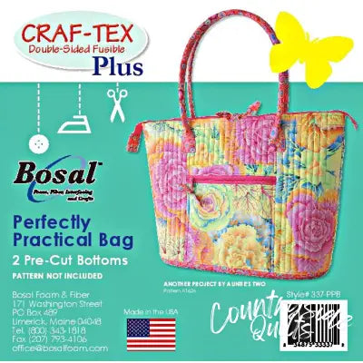 Perfectly Practical Bag Double Sided Fusible