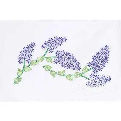 Perle Edge Pillowcases Lilacs