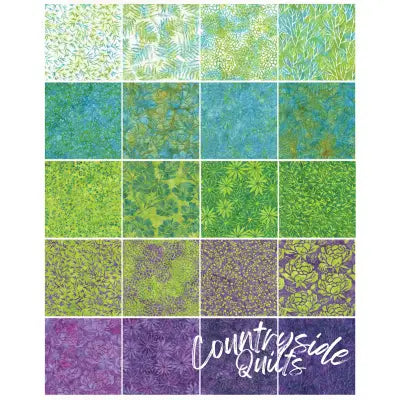 Petal Poetry 10in Squares (42pc x 20 colors)