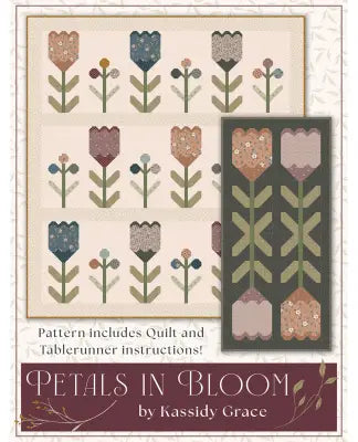 Petals In Bloom Quilt Pattern