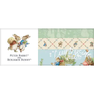 Peter Rabbit & Benjamin Bunny 10in Squares, 42pcs
