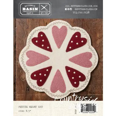 Petite Heart Mat