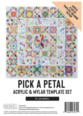 Pick a Petal Complete Template Set and Pattern